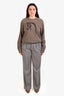 Ralph Lauren Purple Label Grey Wool Trousers Size 10