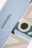 Pre-loved Chanel™ Blue/Pink Silk Twilly