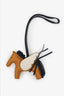 Hermès 2021 Sesame Leather Rodeo Horse Charm