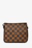 Louis Vuitton 1999 Damier Ebene Canvas Trousse Pochette Crossbody