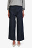 Cecilie Bahnsen Dark Wash Denim Susan Wide-Leg Jeans Size 6