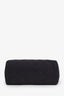 Christian Dior 1997 Black Denim Medium Lady Dior With Strap