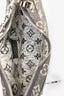 Louis Vuitton Grey/White Monogram Jacquard Denim Loop Shoulder Bag