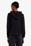 Moncler Black Cotton Knit Sleeve Down Jacket Size XS