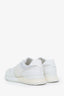 Louis Vuitton White Leather and Mesh Run Away Sneaker Size 7 Men's