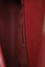 Pre-loved Chanel™ 2018-19 Burgundy Chevron Quilted Leather Medium Boy Bag GHW