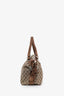 Gucci Beige GG Canvas Large 'Bamboo Bar' Travel Tote