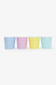 Tiffany & Co. Multicolour Fine Bone China Espresso Cups Set of 4