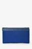 Prada Blue Leather and Nylon Wallet on Strap