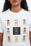 Burberry White Robot Bear Printed SS T-Shirt Size 14Y