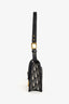 Christian Dior Navy Canvas Oblique 30 Montaigne Shoulder Bag