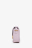 Christian Dior Rose Tendre Grained Calfskin Small Médaillon Flap Bag