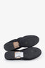 Pre-loved Chanel™ Black Pearl Interlocking CC Logo Loafers Size 38