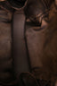 Hermès Grey/Brown Wool Grooming Bag