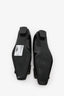 Roger Vivier Black Patent Square Toe Buckle Flats Size 37.5