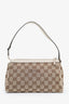 Gucci Beige GG Canvas Abbey D-Ring Pochette Bag