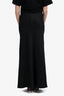 Theory Black Linen Blend 'Fluid' Maxi Skirt Size 4