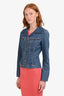 D&G Vintage Light Blue Denim Buttoned Jacket Size XS