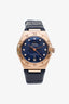 Omega 18K Sedna Gold Blue Aventurine Dial Constellation Co-Axial Master Chronometer 29mm Watch