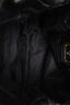 Prada Black Napa Leather Ruched Bag With Strap