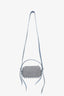 Alexander Wang Blue Nubuck Leather Mini Ricco Crossbody Bag