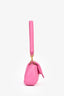 Jacquemus 2024 Pink Leather Le Petit Bambinou Shoulder Bag