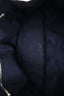 Hermès Navy Canvas Brown Stripe Fourre Tout GM Tote