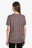 Alexander McQueen Grey/Multi Cotton Skull Short Sleeve T-Shirt Size S