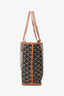 Goyard Black/Brown Goyardine Coated Canvas Anjou Mini Tote Bag With Pouch