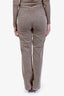 Loro Piana Brown Corduroy Straight Leg Pants Size 42