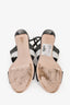 Fendi Black Leather "Monster" Heels Size 38