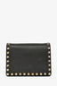 Valentino Black Leather Rockstud Crossbody Bag