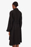 Dolce & Gabbana Black Virgin Wool Double Breasted Jacket Size 42