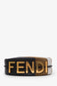 Fendi Multicolour Leather and Suede Small Rainbow Fendigraphy Hobo Bag (No Strap)