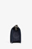 Pre-loved Chanel™ 2013-14 Blue Leather Small CC Boy Bag
