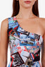 Balenciaga Multicolour Cotton 'All Over Cities' Mini Dress Size M