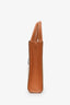Celine Brown/Beige Canvas Vertical Mini Cabas Tote with Strap