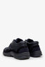 Pre-loved Chanel™ Black Suede Nylon CC Low Top Sneakers Size 35