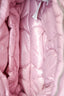 Sac de voyage matelassé en nylon rose Miu Miu « Trapuntato Losa »
