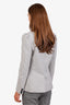 Veronica Beard Grey Single Breasted Blazer Size 6
