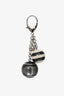 Louis Vuitton Black/White Logo Mini Lin Croisette Key Holder Bag Charm