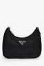 Prada Black Re-Nylon Padded Shoulder Bag