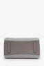 Sac mini Antigona Givenchy en toile de cuir grise à motif jacquard 4G, avec bandoulière