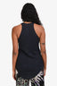 Rick Owens FW 2019 Navy Cotton Sleeveless Top Estimated Size 4