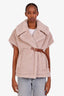 Max Mara Beige Alpaca Wool "Newabavo" Teddy Cape Size SM