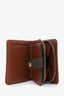 Louis Vuitton Brown Monogram Bi-Fold Wallet