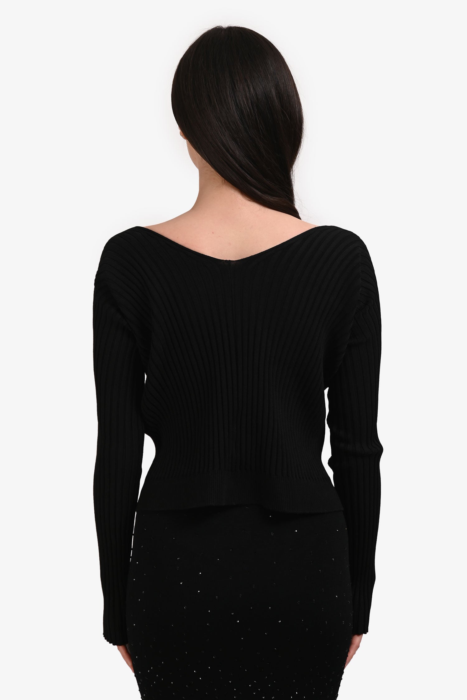 Jacquemus Black La Maille Pralu Longue Cardigan Size 38 – Mine & Yours