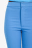 Smythe Blue Cropped Flare Pants Size 00