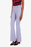 Smythe Purple High Waisted Flare Leg Pant Size 00