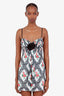 For Love and Lemons Black/Multicolour Lace Floral 'Greta' Mini Dress M